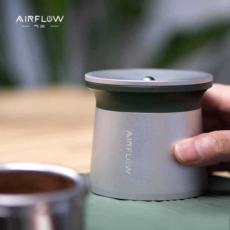 Coffee powder dispenser, coffee grinder, powder container