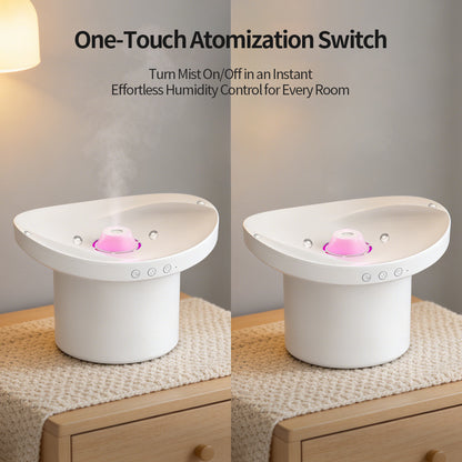 High mist output superhydrophobic air purifier